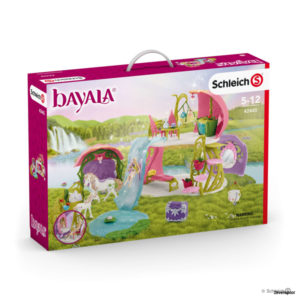 42445 Schleich Glitzerndes Blütenhaus mit Einhörnern, S