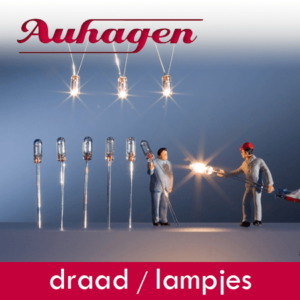 Auhagen onderdelen draad en lampjes