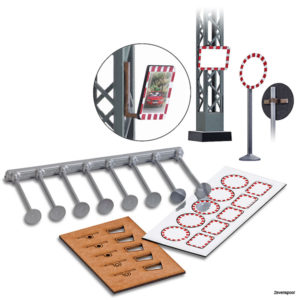 1147 Busch Verkehrs Spiegel-Set