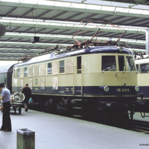 51869 Piko ~E-Lok/Sound BR 118 DB beige-blau DB IV + PluX22 Dec.