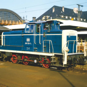 55900 Piko XP-Diesellok BR 260 DB blau-beige IV + PluX22 Dec.
