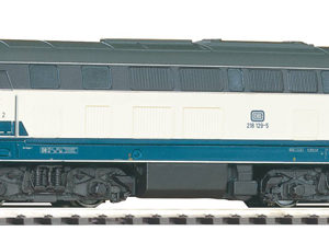 57803 Piko ~Diesellok BR 218 DB beige-blau IV + 8pol. Dec. mfx-fähig