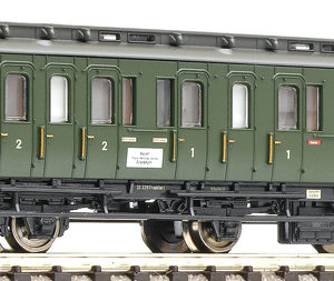 806501 Fleischmann 3 achs.Abt.wg. 1./2. Kl.+Bh