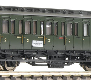 807101 Fleischmann 2 achs.Abteilwg.2.Kl.+BH