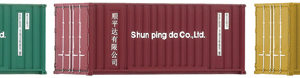 5217 Roco 3-tlg. Set 20ft. Container
