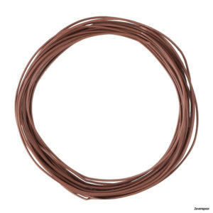 163788 Faller Litze 0,04 mm², braun, 10 m