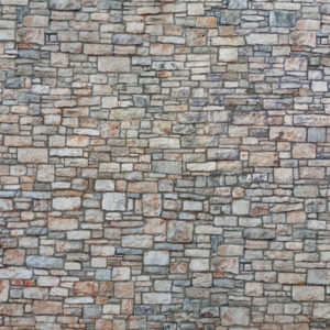 56640 Noch 3D-Kartonplatte  Bruchsteinmauer bunt