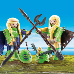 70042 Playmobil® Schorrie en Morrie in vliegpak