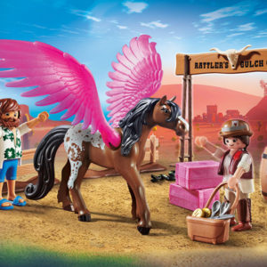 70074 Playmobil® PLAYMOBIL THE MOVIE Marla en Del met gevleugeld paard