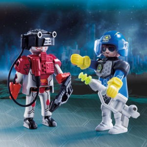 70080 Playmobil® DuoPack Ruimte agent en robot