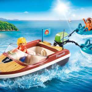 70091 Playmobil® Motorboot met funtubes