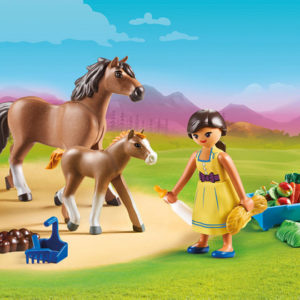 70122 Playmobil® Pru met paard en veulen