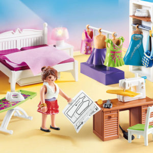 70208 Playmobil® Slaapkamer met mode ontwerphoek
