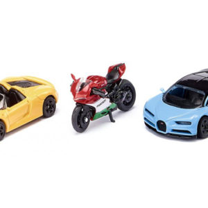 6313 SIKU Sportwagen und Motorrad