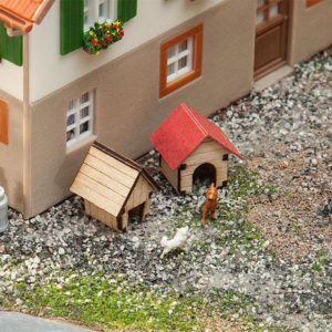 180309 Faller Hundehütten