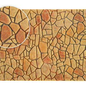 48227 Vollmer H0 Polygonalplatte aus Steinkunst, mediterran L 27,5 x B 16 cm