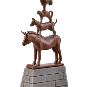 48287 Vollmer H0 Bremer Stadtmusikanten Statue