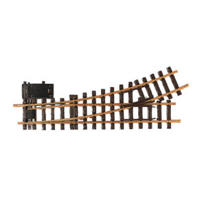 16150 LGB Elektr.Weiche,li.R3,22.5Grad