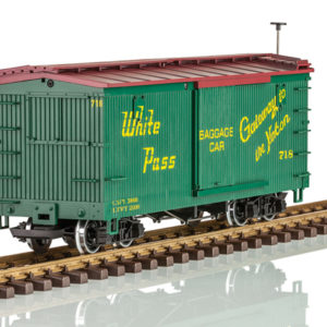 48675 LGB Boxcar, WP+YRR