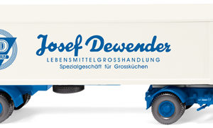 52852 Wiking Kühlkoffersattelzug Volvo F88 "Josef Dewender"