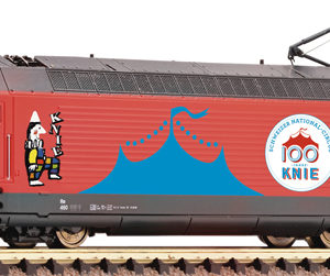 731501 Fleischmann E-Lok Re 460 Zirkus Knie