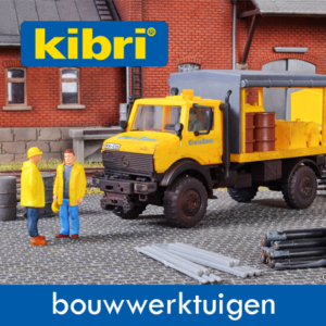 Kibri Bouw en Grondverzet-Werktuigen