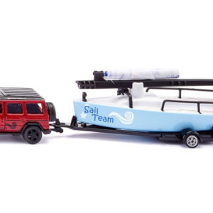 2564 SIKU Mercedes-AMG mit Segelboot
