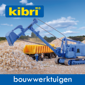 Kibri Bouw en Grondverzet-Werktuigen