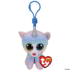2004152 TY Pluche Ty Beanie Boo's Clip Heather