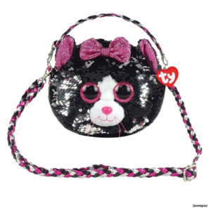2004689 TY Pluche Ty Fashion Schultertasche Kiki Cat 20cm