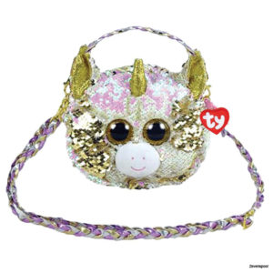 2004690 TY Pluche Ty Fashion Schultertasche Fantasia Unicorn 20cm