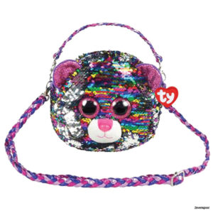 2004691 TY Pluche Ty Fashion Schultertasche Dotty Leopard 20cm