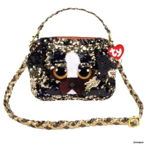 2004698 TY Pluche Ty Fashion Schultertasche Brutus Dog 20cm
