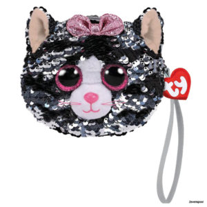 2004709 TY Pluche Ty Fashion Geldborse Kiki Cat 13cm