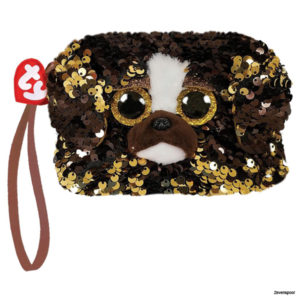 2004717 TY Pluche Ty Fashion Geldborse Brutus Dog 13cm