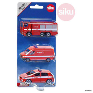 1818 Siku Brandweer voertuigen set Nederland