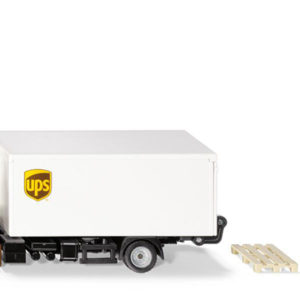1997 SIKU UPS MAN LKW mit Kofferaufbau u. LBW