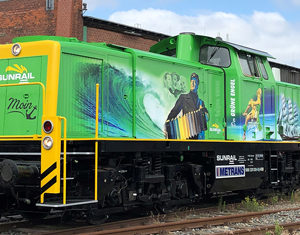 41576 Brawa H0 Diesellok  291 SUNRAIL V DC EXT
