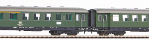 40621 Piko N-2er Set Schürzeneilzugwg. 2. Kl. und 1./2. Kl. DB  IV