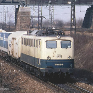 51652 Piko E-Lok/Sound BR 150 DB beigeblau IV + PluX22 Dec.