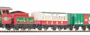 57081 Piko S-Set Weihnachten Lok + 3 wg. A-Gleis & B