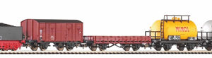 57123 Piko S-Set Güterzug Dampflok G7 + 5 Wg. A-Gleis & B III