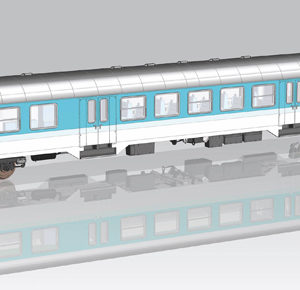 58522 Piko Nahverkehrssteuerwg. Wittenberge 2 Kl. DB AG mint V