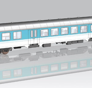 58523 Piko ~Nahverkehrssteuerwg. Wittenberge 2 Kl. DB AG mint V