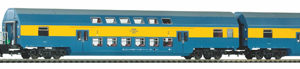 97934 Piko S-Set Lok PKP + zwei Doppelstockwg. PKP A-Gleis & B V