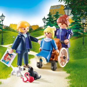 70258 Playmobil®  Klara With Father And Miss Rottenmeier