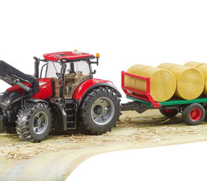 3198 Bruder Case IH Optum 300CVX mit Frontlader