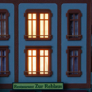 180678 Faller LED-Gebäudebeleuchtung mit St