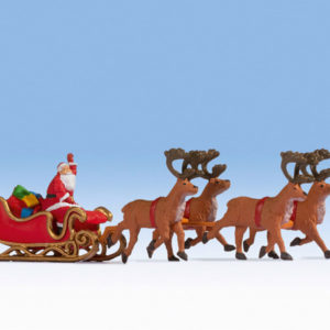 15924 Noch Weihnachtsmann mit Schlitten