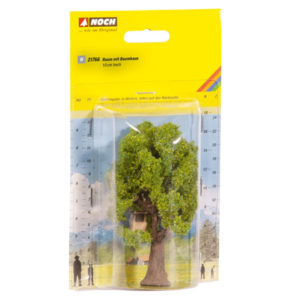 21766 Noch Baum mit Baumhaus 10 cm hoch